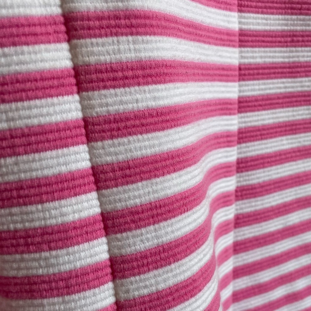 Lilly Pulitzer Nicolette Dress in Hotty Pink Ottoman Stripes XS Preppy Sirens - Picture 13 of 14